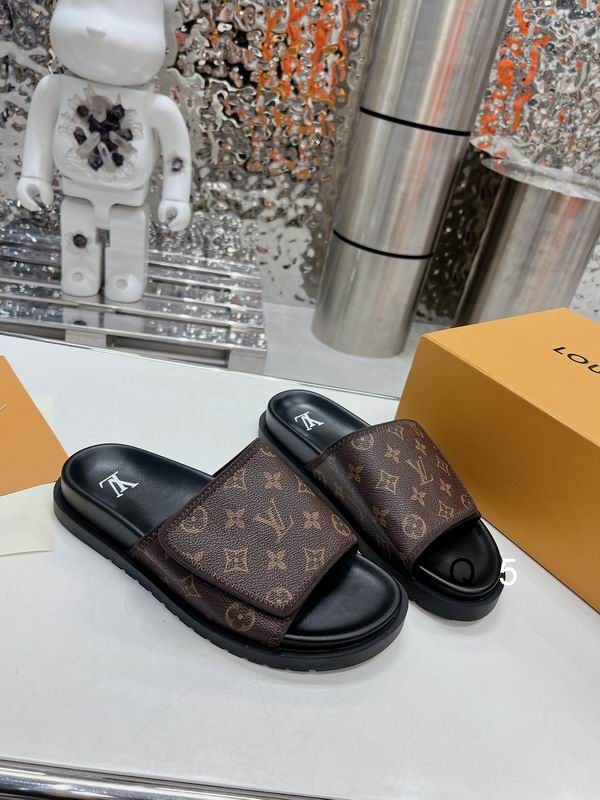 Louis Vuitton slippers men-LV6614S